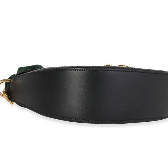 Gucci Black Guccissima Padlock Messenger Bag - Picture 7 of 8